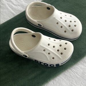 CROCS Kids Classic Clog - Cream with Black Accents